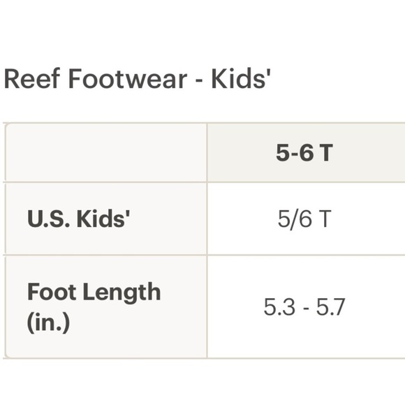 REEF Little Ahi Flip-Flops - Toddlers' size 5/6 NWOT - Picture 5 of 5